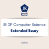 IB DP Computer Science - Extended Essay